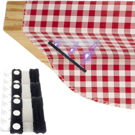 CUNGLIN Tablecloth Holder Clips Tablecloth Weights Pack of 6 Tablecloth Clips Extra Heavy Tablecloth Weights Magnetic Garden Tablecloth Weights