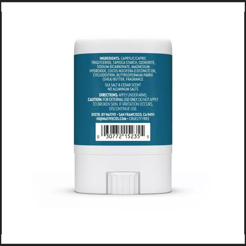Native Sea Salt & Cedar Deodorant - Size: 0.35oz