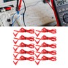 10 Sets Multimeter Test Line 4mm Male to Male Leads