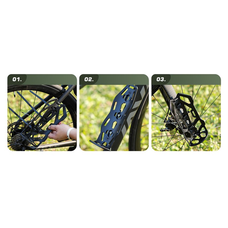 VGEBY Bike Front Fork Cage, Bike Cargo Cage Multipurpose Bicycle