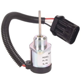 TOPAZ 1G925-60011 12V Fuel Shut Off Solenoid Fit for Kubota Bobcat S185 Skid Steer 6691498