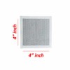 Wideskall 4" x 4" inch Heavy Duty Self Adhesive Wall