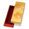 Mitani M17298-0 Yamanaka Lacquerware Storage Box, Gold, 8.3 inches (21