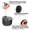 Kayak Scupper Plugs Kits, Push Drain Hole Stoppers, Universal Kayak