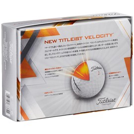TITLEIST 2022 VELOCITY Golf Ball Unisex T8026S-J White