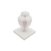 5" x 5" Vinyl Post Cap - Coachman - White