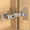 Onemake 4 Pack 110° Face Frame Inset Cabinet Hinges, Soft