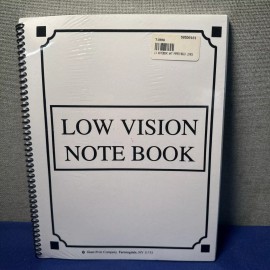 Giant Print Company Low Vision Note Book Giant Print Co Item #71998 70 Pgs Sealed