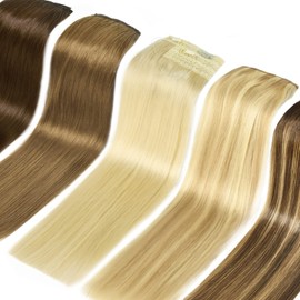 Yamel Hair Extensions Real Human Hair Two Clip In Face-framing Hairpiece Secret Invisible Wire Human Hair Extensions Dark Brown