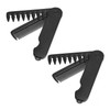 2 Pieces 2-In-1 Folding Comb, Hair Combing Tool, Portable Comb,