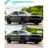 PWOBVZ Blue LED Side Marker Lights for Dodge Challenger 2015-2023,