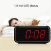 Haofy Electronic Table Digital Alarm Clock Desktop 220 V Large