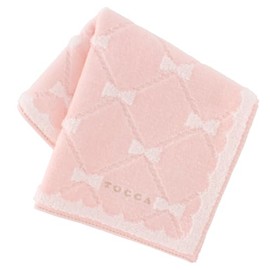 TOCCA 000206-0009-01 Large Towel Handkerchief (Pink) [100% Cotton] Women's Women's Approx. 11.0 inches (28 cm)