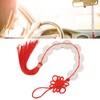 White Jade Pendant Pure Color Eight White Jade Chinese Knot