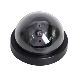 Dome Dummy CCTV Camera - Black Standard Model 3ea