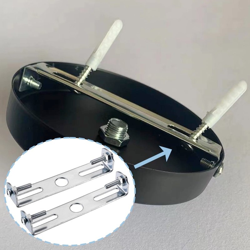 2 Set 110mm Ceiling Light Plate Kit Ceiling Lighting Bracket