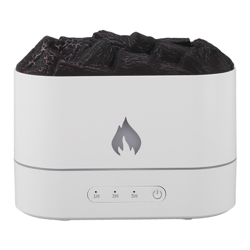 Volcano Aroma Diffuser 7 Colors Lights Fine Mist Simulated Flame