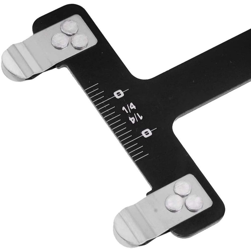 POFET 32.6cm Pro Archery T Ruler Bow Square For Recurve