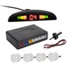 Gatuida 1set Probe Reversing Led Parking Sensor System Car Parking
