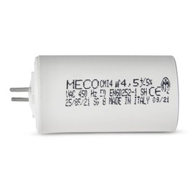 Capacitor 4.5 µF Especially for Somfy Roller Shutters with Small Connection 2.8 mm
