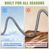 Pressure Washer Hose, 1/4" x 25 FT Flexible Power Pressure