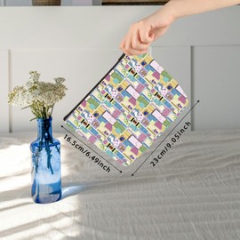 Monster Inspired Makeup Bag Movie Fan Gift Cartoon Lover Gift Toy Lover Gift (Monster Bag ca)