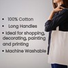 Cotton Tote Bags, Bulk Shopping Bag Cotton Bags, Multipack, 100%