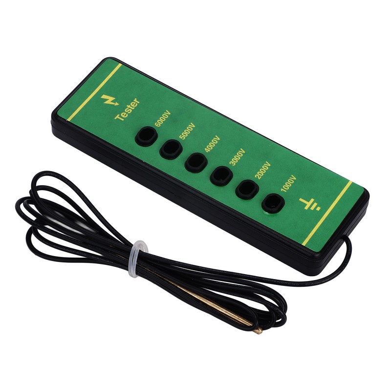 Electric Fence Voltage Tester 6 Indicator Light Maximum 6000V Animal