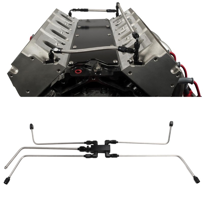 Coolant Crossover Steam Vent Kit Stainless Steel High Strength for