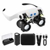 LED Magnifying Glasses for Detailed Work – Hands-Free Magnifier with