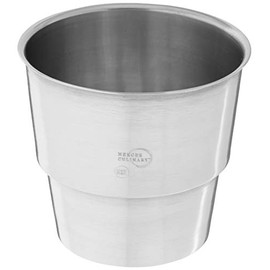 Mercer Culinary Shake Collar, 4.44 Inch Top Diameter, Stainless