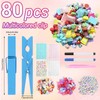 Hodvya 80 PCS Cheer Pins Spirit Clips Include 80 PCS