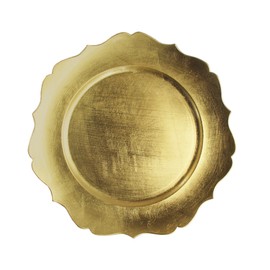 ChargeIt by Jay Scallop Charger Plate, Gold