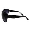 [8] Big Frame Sunglasses Oval Shape, Black