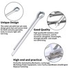Cotter Pins Assortment Set, Stainless Steel Cotter Pins, R Clips