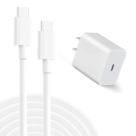 For HTC Good Quality 20W Type-C Charger Power + Type C to USB C Cable 6ft For HTC U11