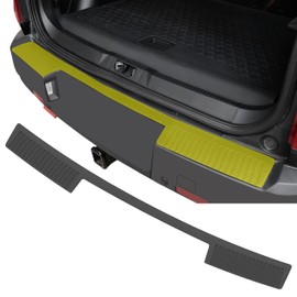 KEWISAUTO Rear Bumper Protector for Bronco Sport 2021-2024, TPE Trunk Back Bumper Guard Protector Tailgate Pad Mat for Ford Bronco Sport 2021 2022 2023 2024 Accessories