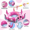 Motiloo Octopus Kids Pool Float with Water Gun - Toddler