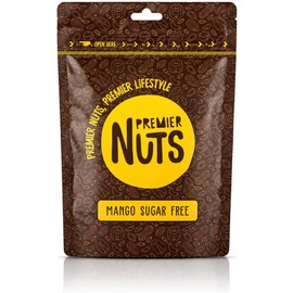 Premier Nuts - Mango Deshidratado - 100% Natural - Rebanadas de Mango sin Azúcar Añadida ni Saborizantes - El Snack Perfecto; Saludable & Delicioso - Empaque Resellable (500 gramos, Mango Natural)