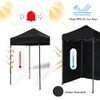 Eurmax USA Enclosure Wall Kit for 5x5 Pop Up Canopy