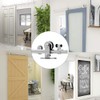 TSMST 6FT Sliding Barn Door Hardware Kit, Top Mount Stainless