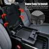 Vansza Center Console Lid Armrest Cover Pad Anti-Scratch Leather Protector