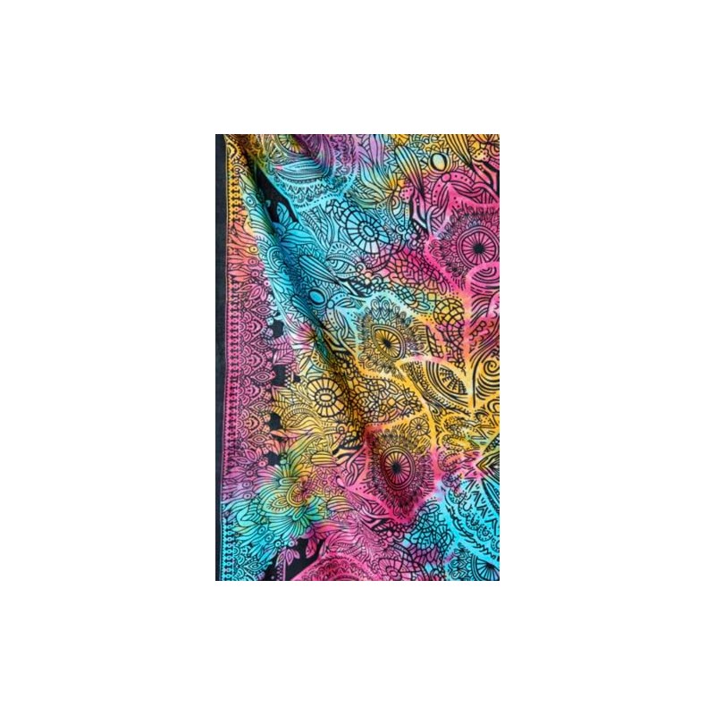 Original Kikan Tie Dye Mandala Tapestries Home Decor Wall Hanging