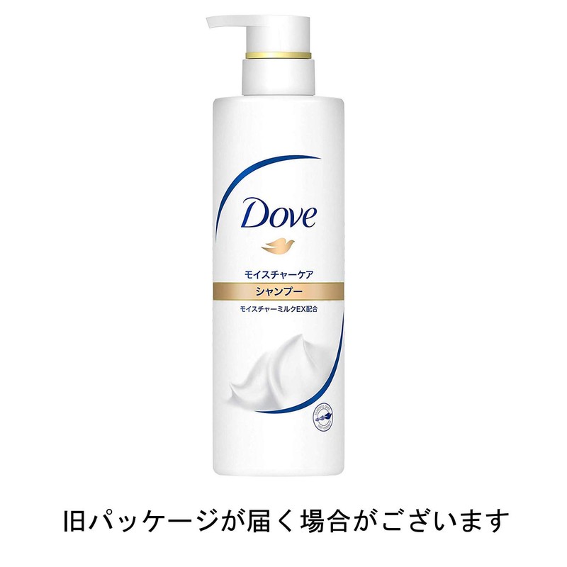 Dove Moisture Care Shampoo Pump, 17.6 oz (500 g)