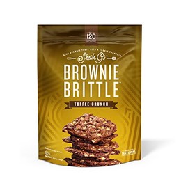Sheila G's Brownie Brittle, Toffee Crunch, 5 Ounce Bag (Pack of 6) (Packaging May Vary)