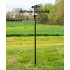 Universal Mounting Pole Kit for Post-Mounted Bird Houses and Bird