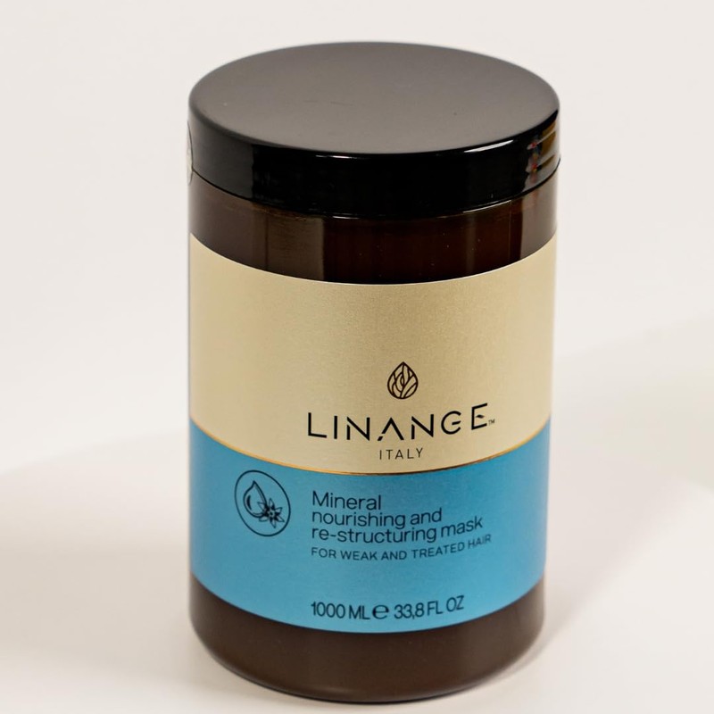 Linange Mineral Mask 1000ml, Unisex Skin Treatment Cream, Nourishing Ingredients