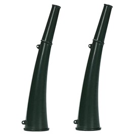 CMLLING Vuvuzela Fan Cheer Horn,Plastic Stadium Horn,Horn Noise Maker,Signal Horn,Stadium Horn,for Cheering in Football Matches, Cheering Fans, and Surviving in The Field Outdoors(2PCS)