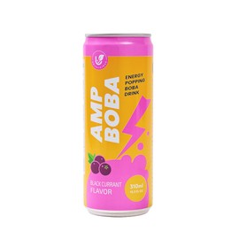 Hojalicious Hojalicious - AMPBOBA Energy Popping Boba Drink (Set of 4, BlackCurrant)