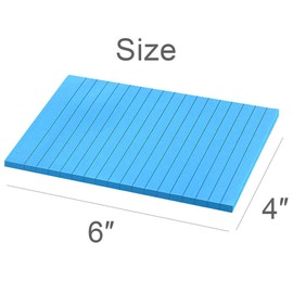 4X6 Lined Sticky Notes and 4 x 6 Divider Sticky Notes Tabs